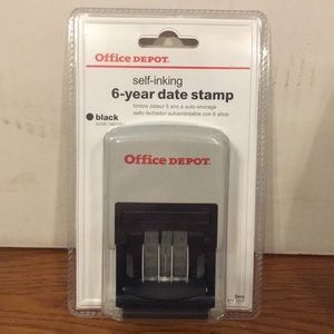 ❤️ Office Depot self inking stamp